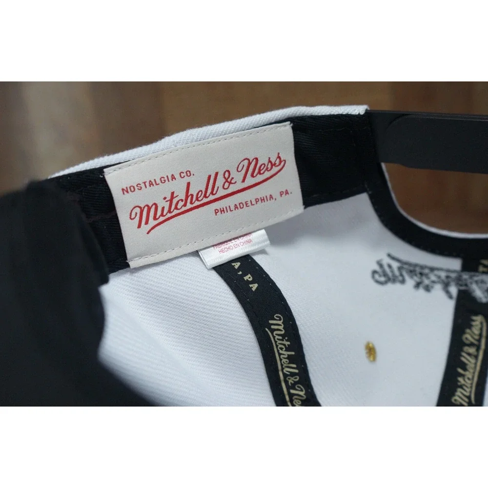 Mitchell & Ness Los Angeles‎ Clippers NBA Snapback (White/Gold/Noir)